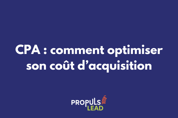 Cost per acquisition - Dashboard analytique montrant les métriques CPA et ROI avec graphiques de performance