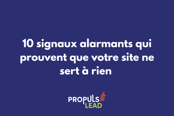 Graphique montrant les métriques d'un site web inefficace versus un tunnel de vente performant