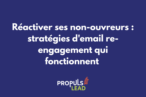 Dashboard GoHighLevel montrant une campagne de re-engagement email avec statistiques de réactivation des contacts inactifs