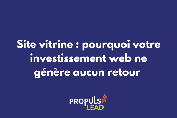 Comparaison visuelle entre site vitrine passif et tunnel de vente actif générant des conversions