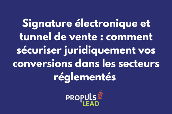Interface de signature électronique intégrée dans un tunnel de vente conforme au règlement eIDAS