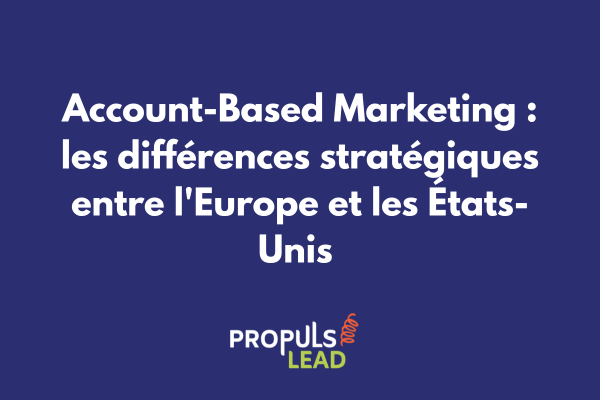 Carte comparative des approches ABM entre les marchés européen et américain