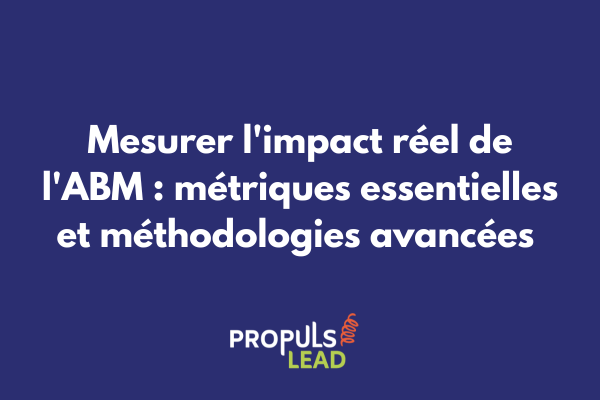 Dashboard analytique ABM affichant métriques de performance, graphiques d'engagement et ROI par compte stratégique