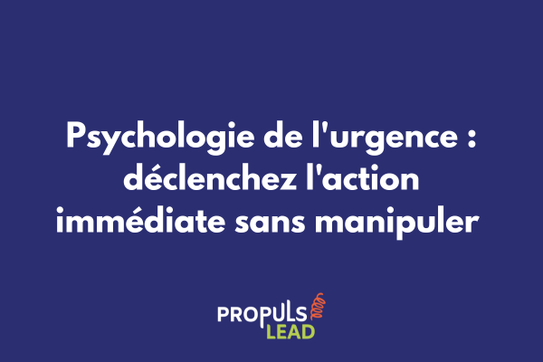 Schéma psychologique illustrant les déclencheurs d'urgence dans un micro-funnel avec compteurs temporels, disponibilité limitée et incitations à l'action immédiate