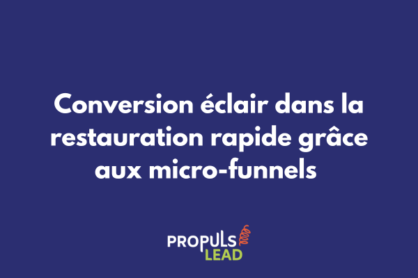 Interface de commande mobile optimisée montrant le parcours de sélection express dans un micro-funnel de restauration rapide