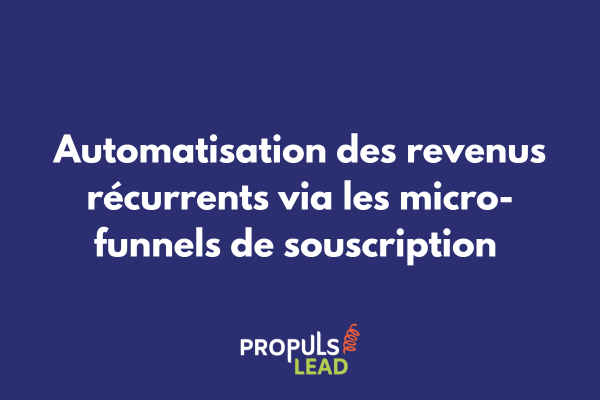 Interface de souscription optimisée montrant le parcours simplifié vers un abonnement récurrent avec indicateurs de rétention