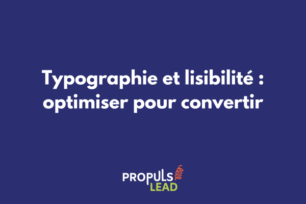 Exemple de typographie optimisée pour la conversion sur une page de vente avec différentes polices et tailles de texte