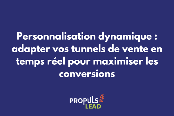 Interface de personnalisation dynamique dans un tunnel de vente GoHighLevel