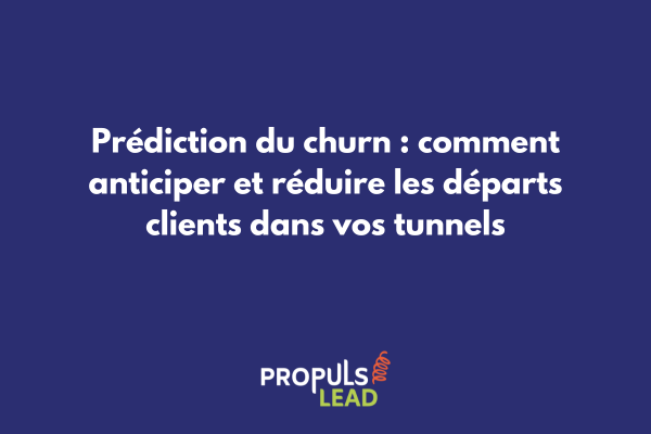 Dashboard de prédiction du churn montrant les indicateurs de risque client dans GoHighLevel