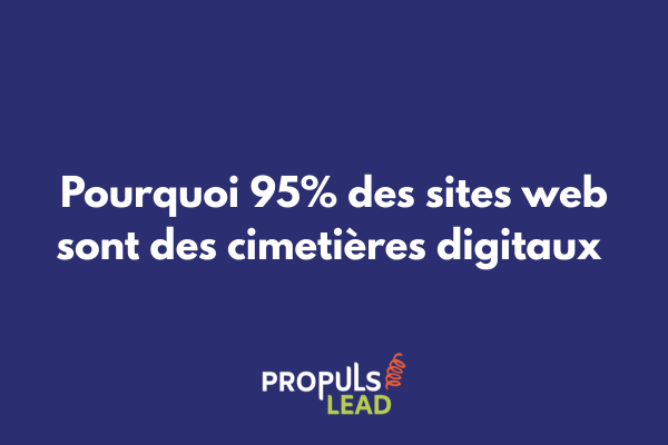 Comparaison entre un site web passif et un tunnel de vente actif qui génère des conversions