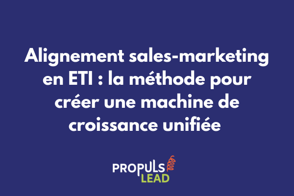 Équipes sales et marketing d'une ETI travaillant ensemble autour d'un dashboard ABM partagé