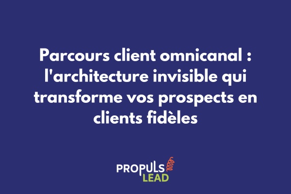 Cartographie d'un parcours client omnicanal intégrant touchpoints digitaux et physiques