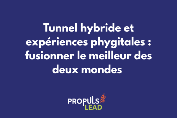 Expérience phygitale immersive combinant interactions physiques et digitales dans un tunnel de vente moderne