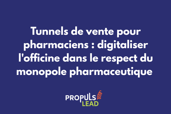 Pharmacien consultant une tablette affichant son tunnel de vente digital avec services de parapharmacie et conseils santé