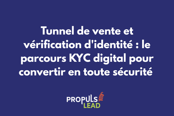 Interface de vérification d'identité digitale KYC intégrée dans un tunnel de vente avec scan de documents et validation biométrique