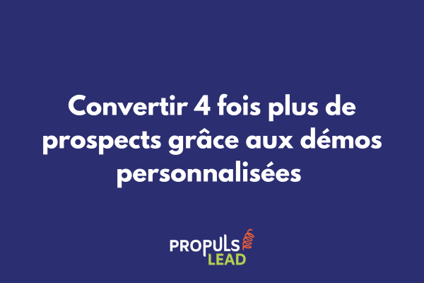 Schéma d'un processus de démo SaaS personnalisée montrant la préparation, l'exécution adaptée et le suivi qui mènent à la conversion