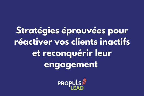 Schéma illustrant un parcours de réactivation client avec différentes étapes de reconquête et de relance d'engagement
