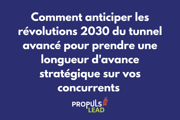 Vision prospective des tunnels avancés en 2030 avec intelligence artificielle, personnalisation prédictive et orchestration autonome