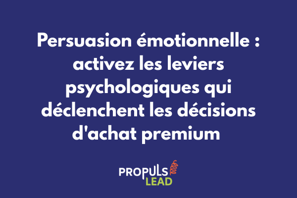 Découvrez comment intégrer stratégiquement la persuasion émotionnelle dans votre tunnel high ticket pour déclencher les décisions d'engagement substantielles en équilibrant rationalité factuelle et connexion émotionnelle authentique.