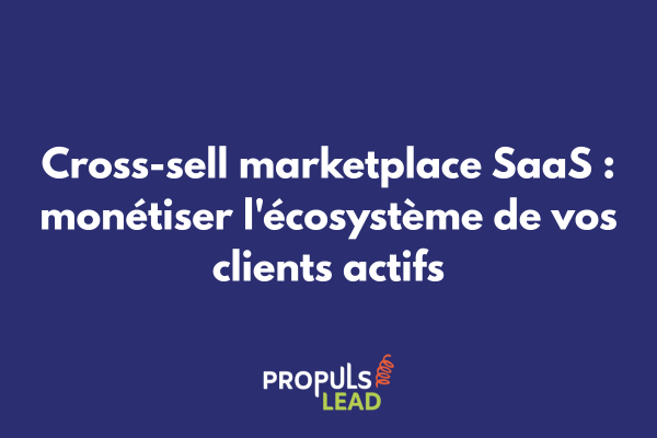 Interface de marketplace SaaS intégrée montrant des applications tierces recommandées avec système de commission et intégration native au produit principal