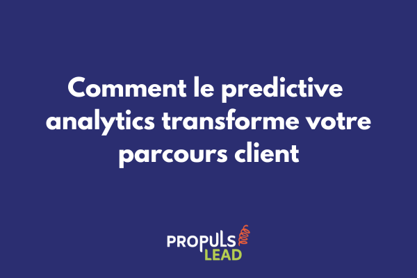 Tableau de bord predictive analytics affichant des courbes de prédiction comportementale sur le parcours client