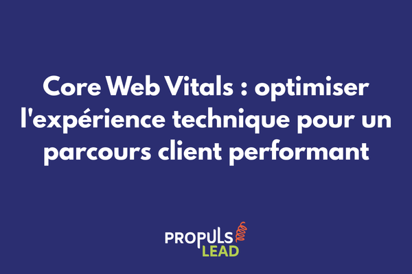 Tableau de bord affichant les métriques Core Web Vitals pour les pages du parcours client