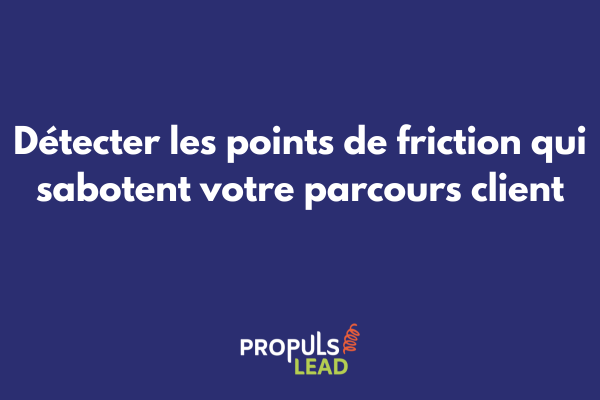 Analyse d'un parcours client avec identification des points de friction représentés par des icônes d'alerte rouge sur un schéma