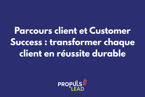 Schéma du parcours client intégrant les touchpoints Customer Success de l'onboarding à l'expansion