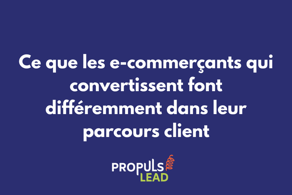Parcours client e-commerce optimisation tunnel de vente boutique en ligne conversion visiteurs en acheteurs