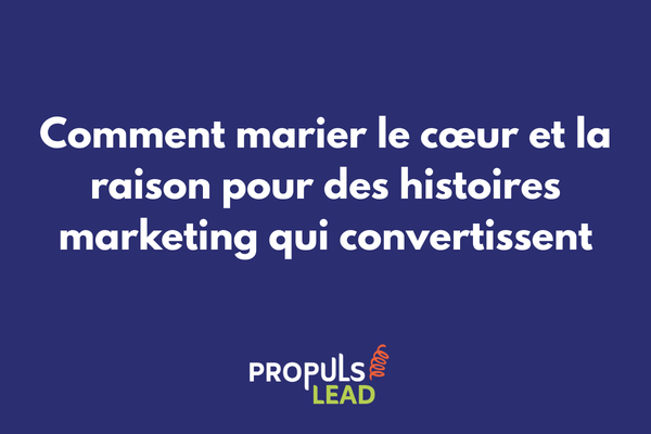 Comparaison visuelle entre le storytelling émotionnel et le storytelling rationnel pour améliorer la conversion marketing