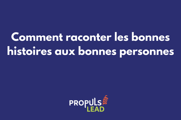 Une illustration conceptuelle montrant l'intersection entre le storytelling marketing et la création de personas clients pour une meilleure connexion audience