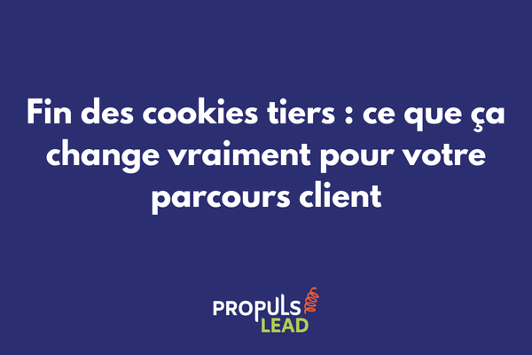 Illustration de l'impact des cookies first-party et third-party sur le suivi et la personnalisation du parcours client dans un tunnel de vente