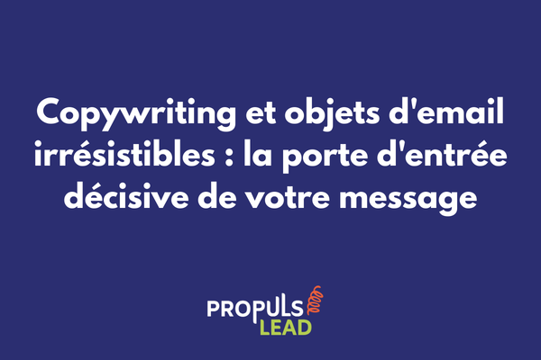 Une ligne d'objet magnifiquement écrite qui brille en haut d'une boîte mail