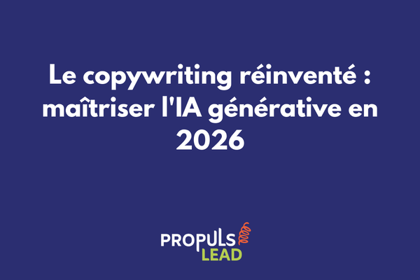 Écran montrant un copywriter utilisant l'IA générative pour optimiser un texte marketing