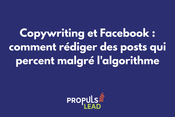 Écran Facebook affichant un post professionnel optimisé avec commentaires et partages illustrant l'engagement organique