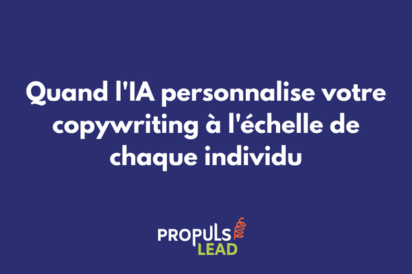 Système d'intelligence artificielle générant des variantes personnalisées de copywriting pour différents segments d'audience en temps réel