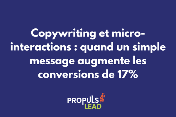 Animation de micro-interaction avec message contextuel et feedback utilisateur immédiat