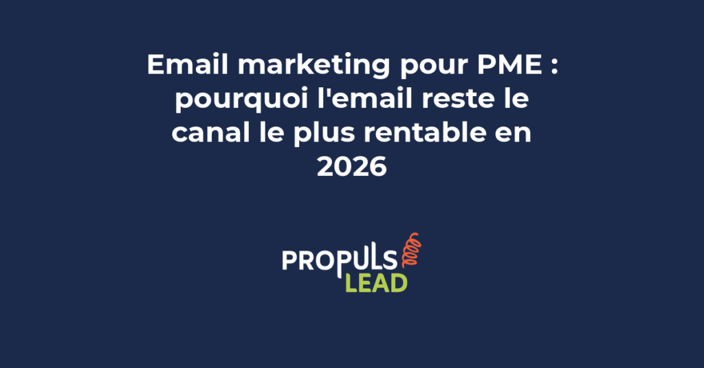 Statistiques de rentabilité de l'email marketing pour les PME en 2026 comparées aux autres canaux marketing digitaux