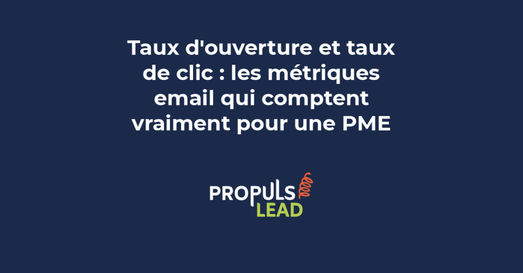 Tableau de bord email marketing montrant les métriques clés taux d'ouverture taux de clic et taux de conversion