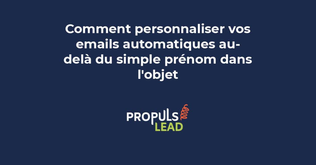 Écran montrant des emails personnalisés avec différents niveaux de segmentation, du simple prénom aux données comportementales.