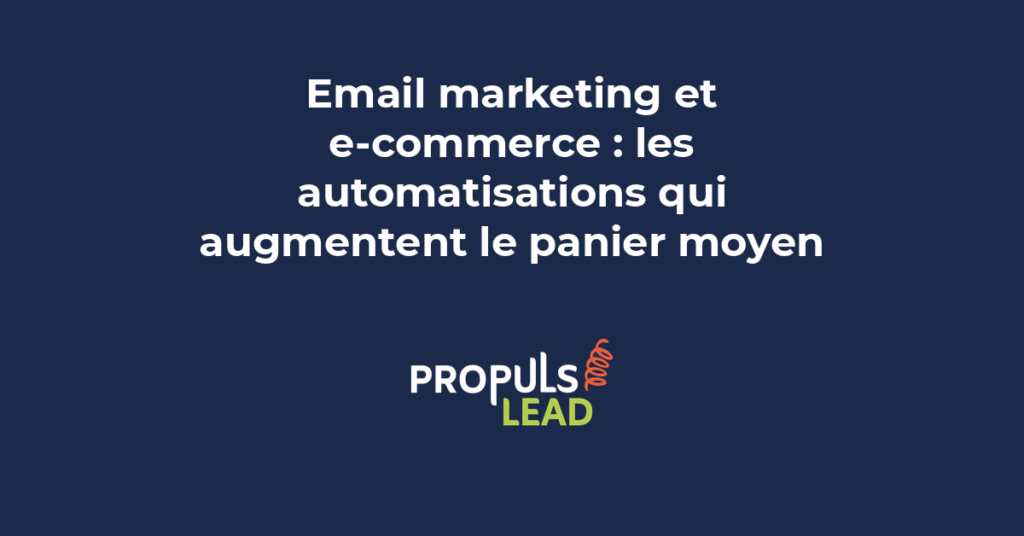 Dashboard montrant augmentation du panier moyen et taux de conversion par email automatisé en e-commerce.