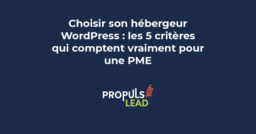 Comparatif des hébergeurs WordPress pour PME avec tableau de critères de performance et de prix sur écran de bureau