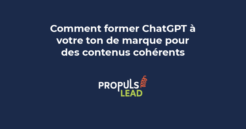 ChatGPT ton de marque voice guidelines contenu cohérent authentique