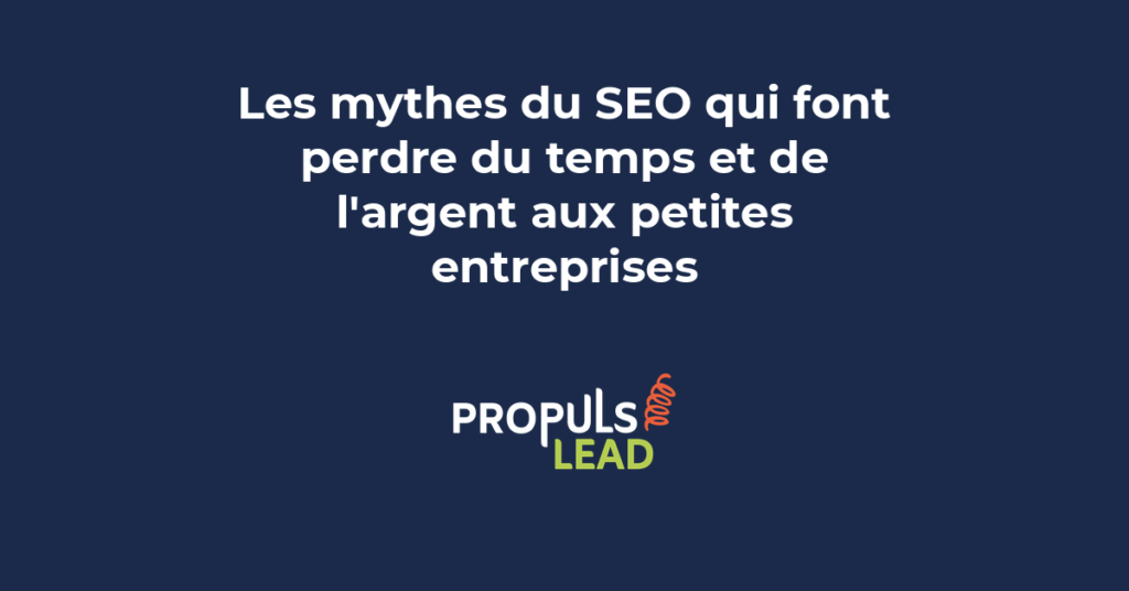 liste de mythes SEO barrés avec les bonnes pratiques de référencement à côté