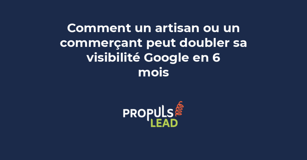 Artisan consultant les statistiques de visibilité Google de son site web sur un ordinateur portable