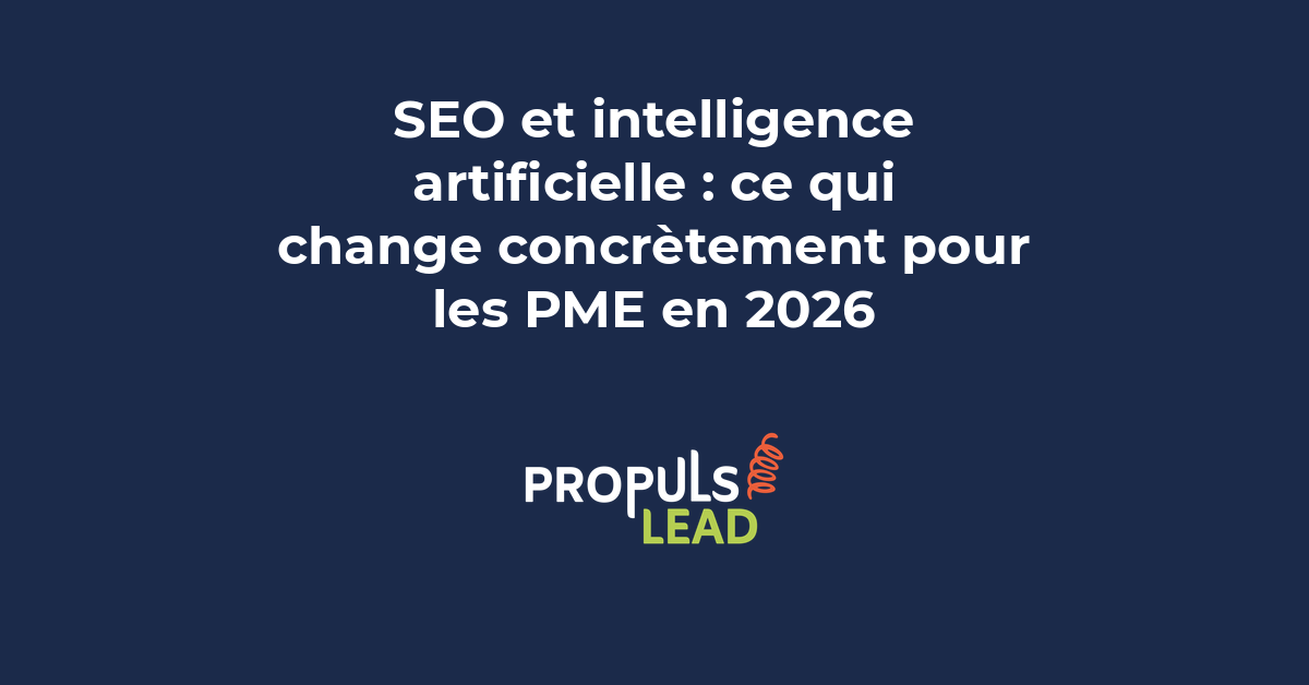SEO et IA 2026 : ce qui change vraiment pour les PME