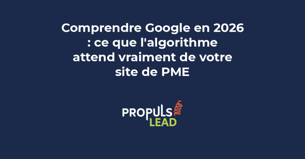 Schéma explicatif des critères de classement Google en 2026 incluant E-E-A-T les Core Web Vitals et les AI Overviews pour une PME