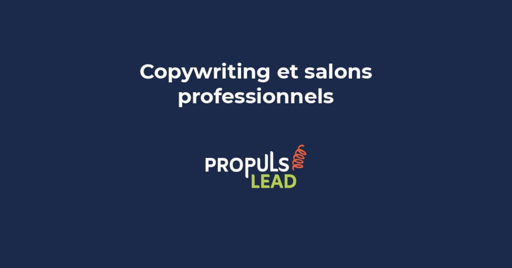 copywriting salons professionnels supports conversion tunnel de vente