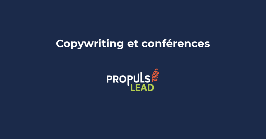 copywriting conférences interventions génération leads tunnels de vente