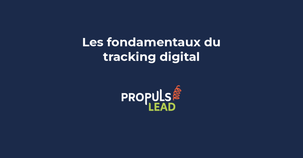 Schéma des technologies fondamentales du tracking digital appliquées à un tunnel de vente